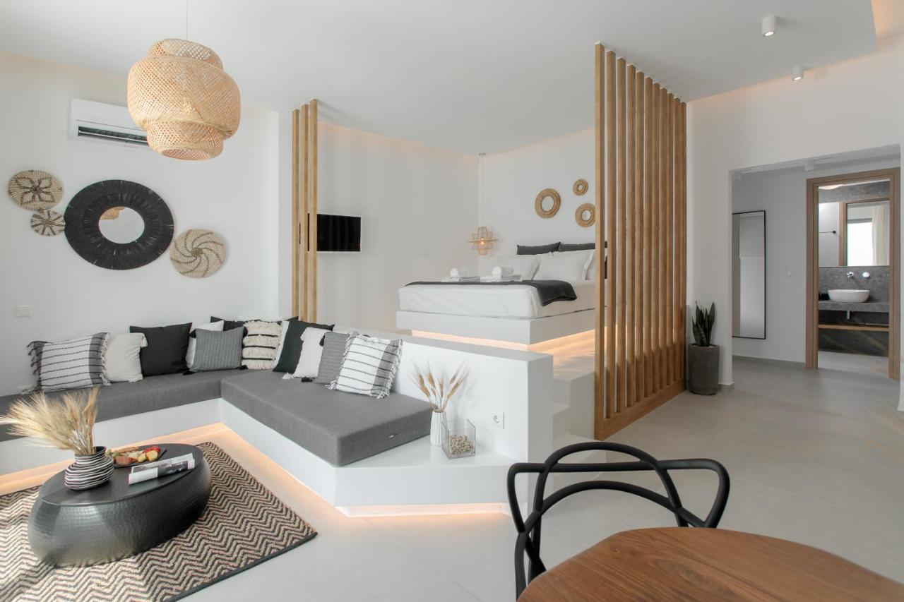Seanfinity Beachfront Suites Mikri Vigla Exteriér fotografie