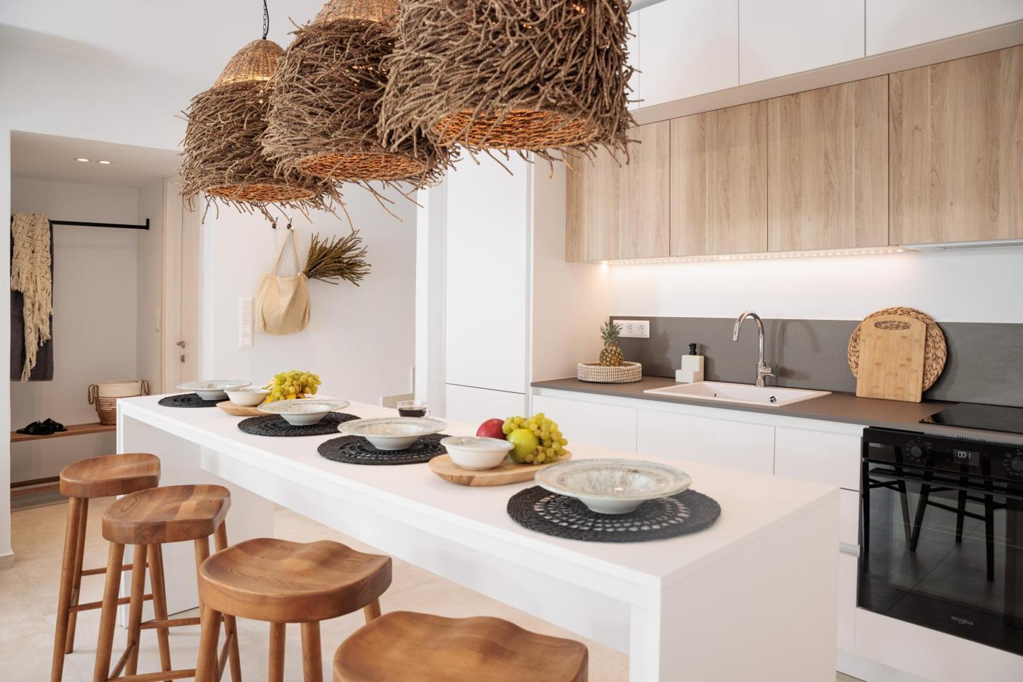 Seanfinity Beachfront Suites Mikri Vigla Pokoj fotografie