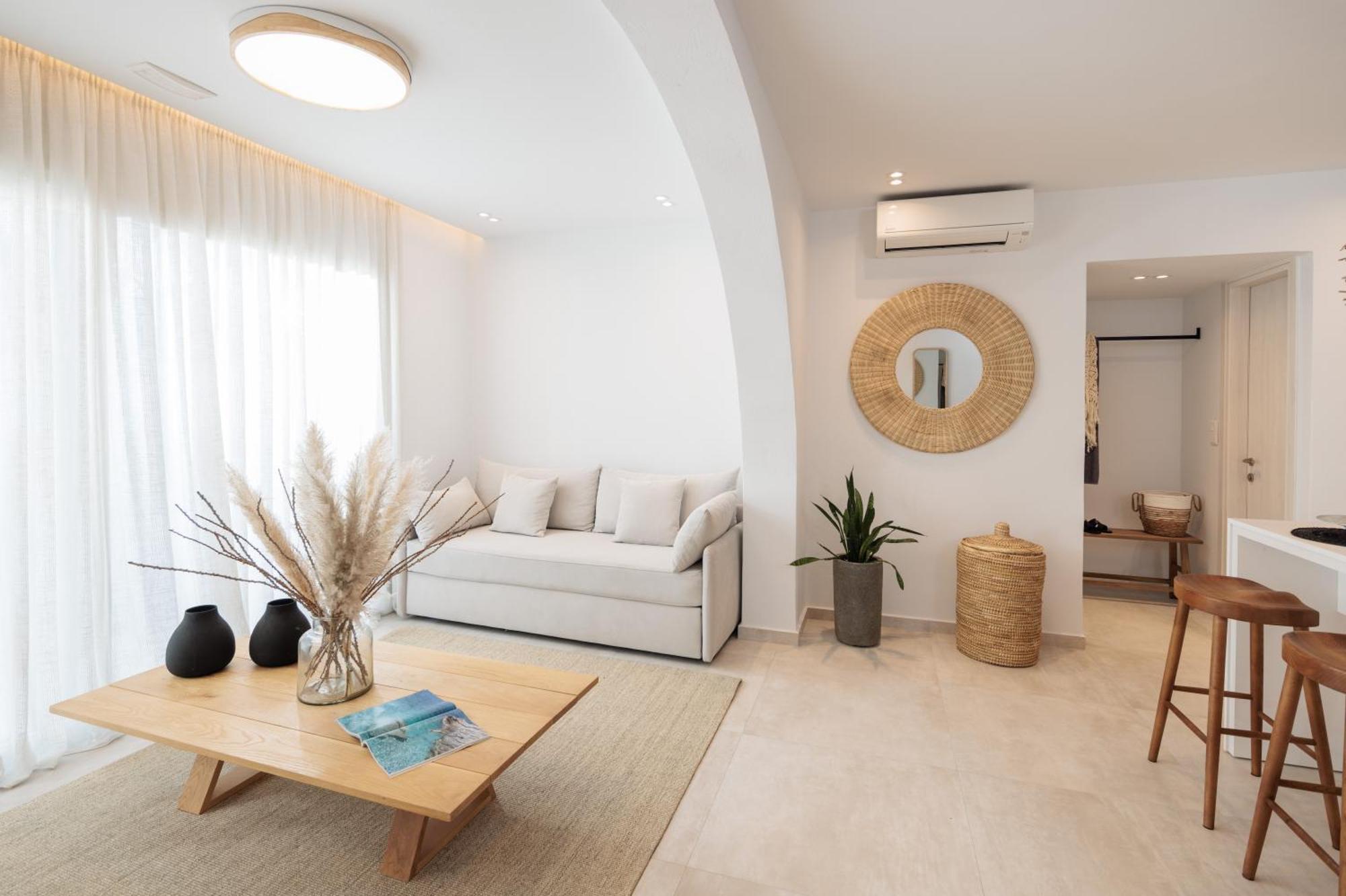 Seanfinity Beachfront Suites Mikri Vigla Pokoj fotografie